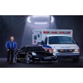 My Ambulance and Porsche oil painting